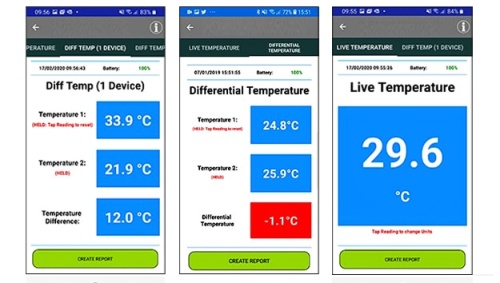 ATW2 Smartphone Temperatuur punt scherp