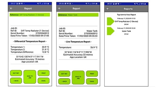 ATW2 Smartphone Temperatuur punt scherp
